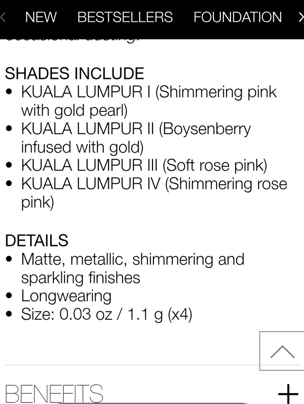 NARS Quad Eyeshadow Palette Kuala Lumpur Rose NEW Msrp $55 - Picture 10 of 16